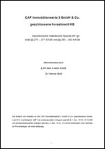 §6b-Fonds CAPRENDIS CAP Immobilienwerte 3 Prospekt